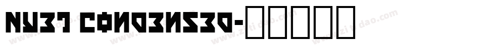 Nyet Condensed字体转换